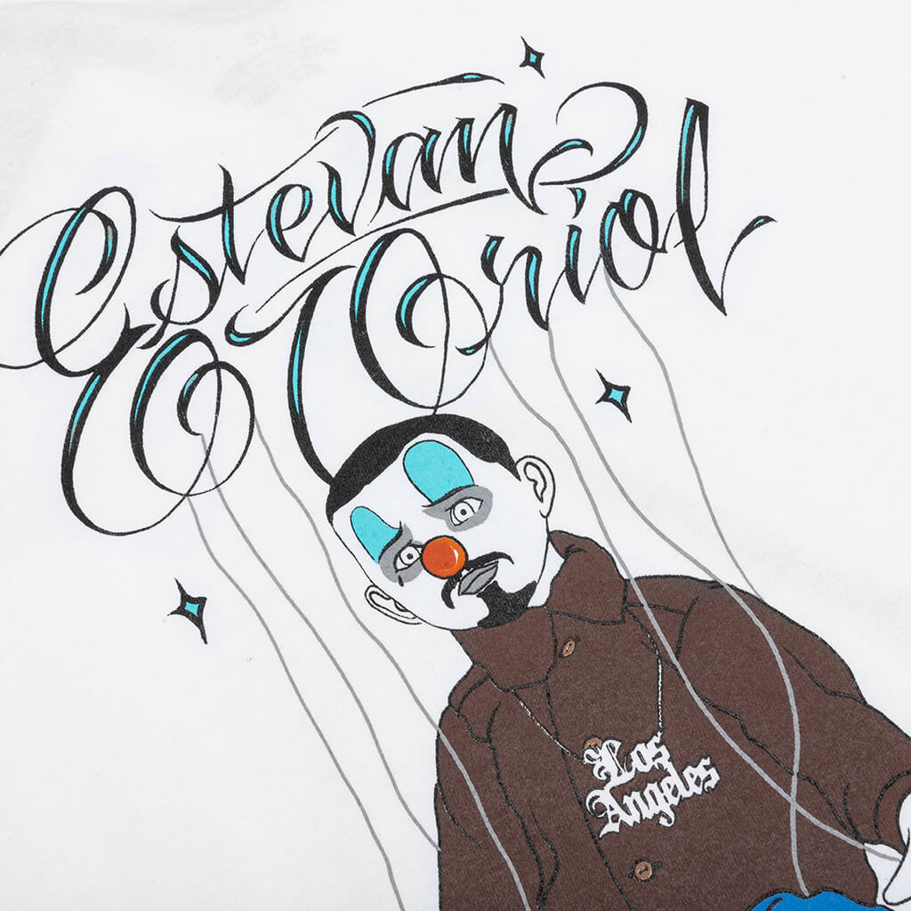Estevan Oriol x El Triste Puppet Strings L/S Tee - White