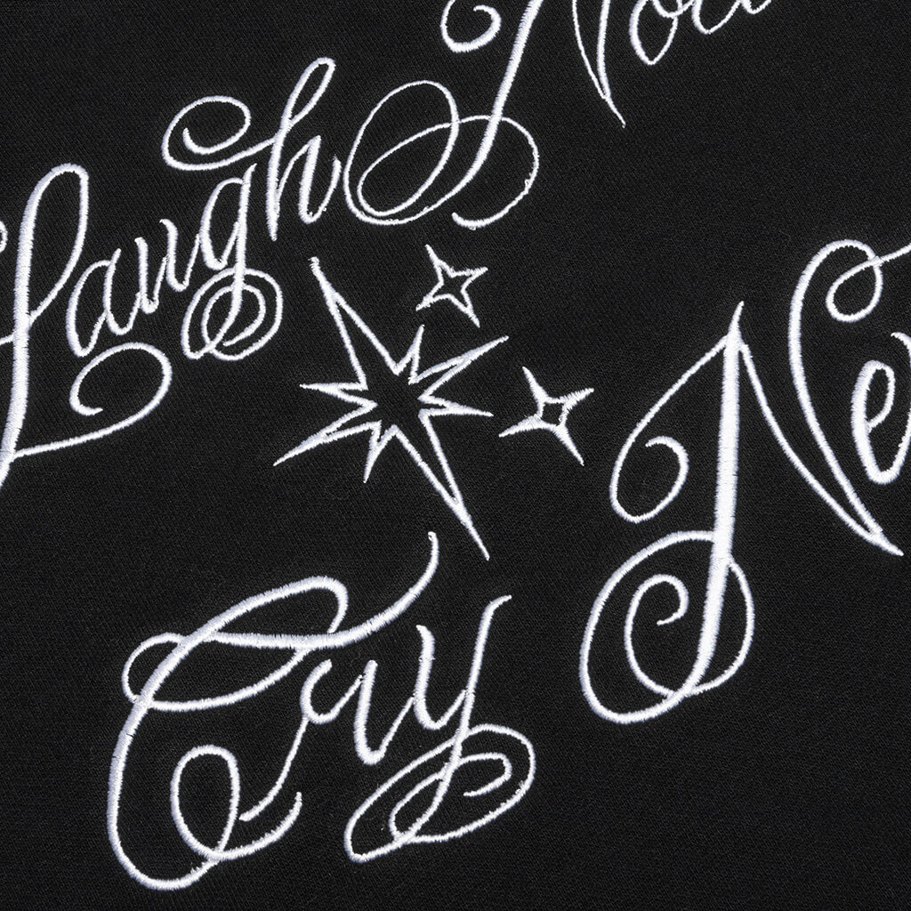 Estevan Oriol x Laugh Now Cry Later Midweight Pullover Fleece Hoodie - Black