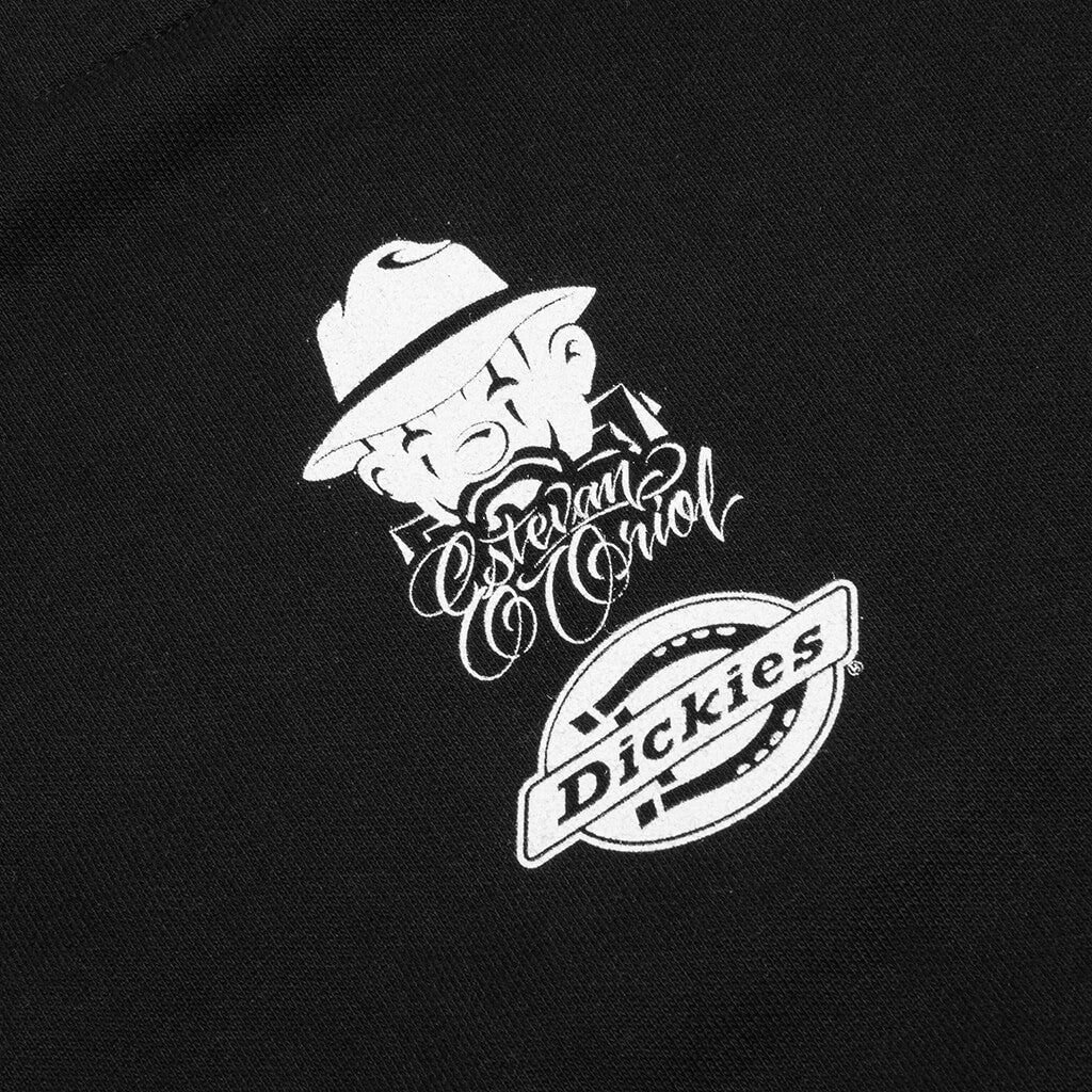 Estevan Oriol x Laugh Now Cry Later Midweight Pullover Fleece Hoodie - Black