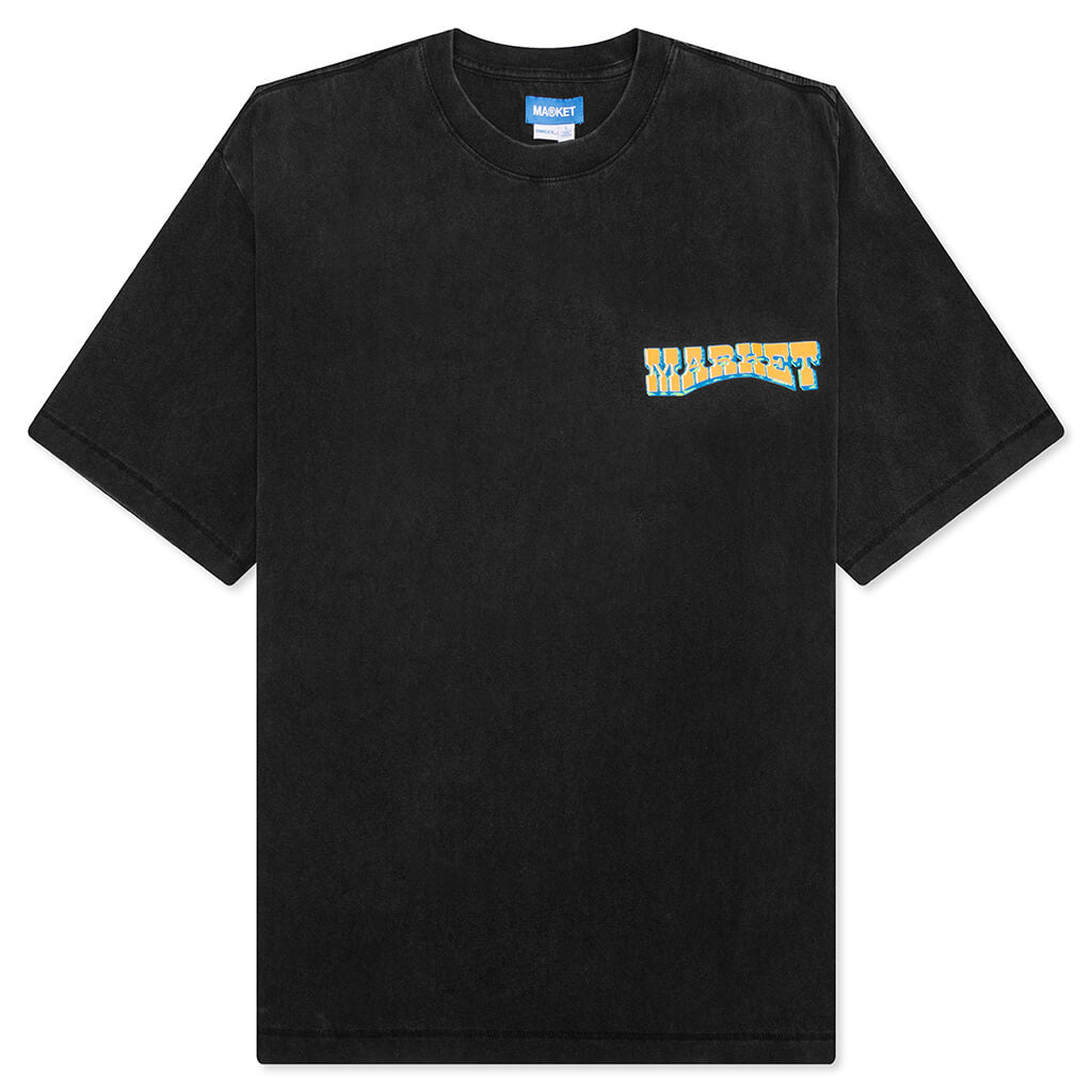 Farmers Market T-Shirt - Washed Black