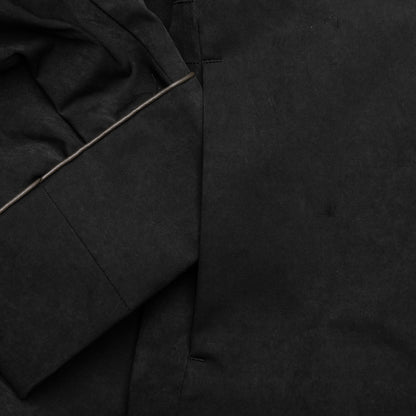 Faux Suede Jacket - Black