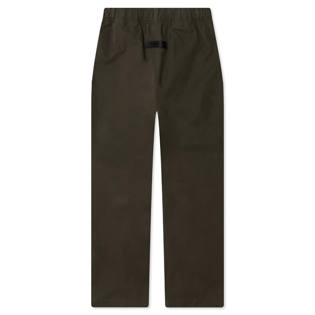 Kid's Relaxed Corduroy Trouser - Off Black
