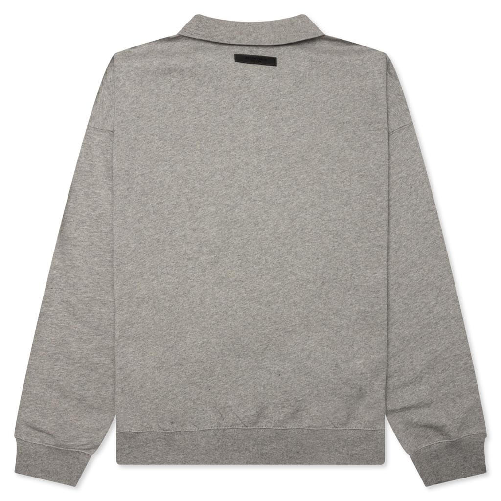 L/S Polo - Dark Oatmeal