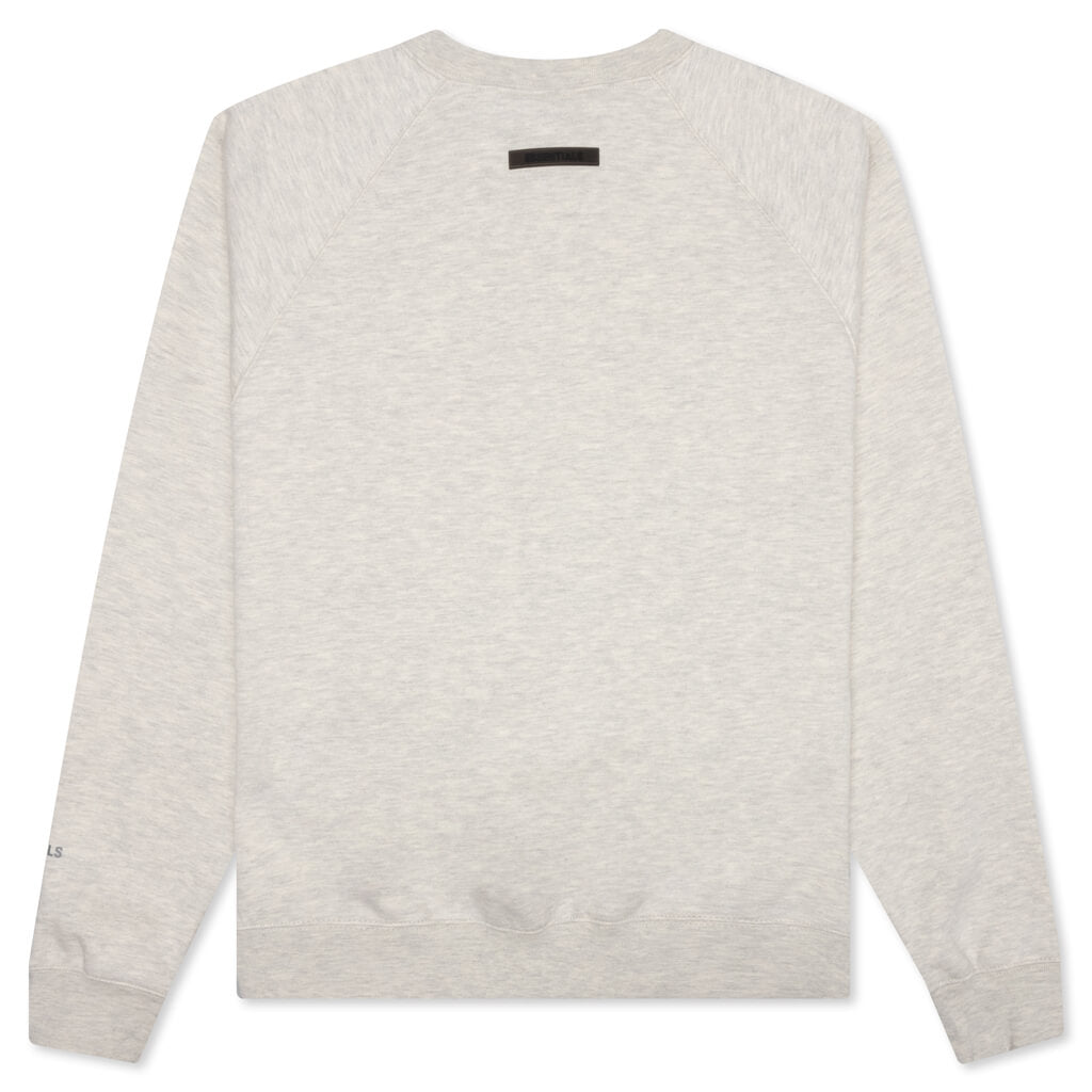 Essentials Pullover Crewneck - Light Heather Oatmeal