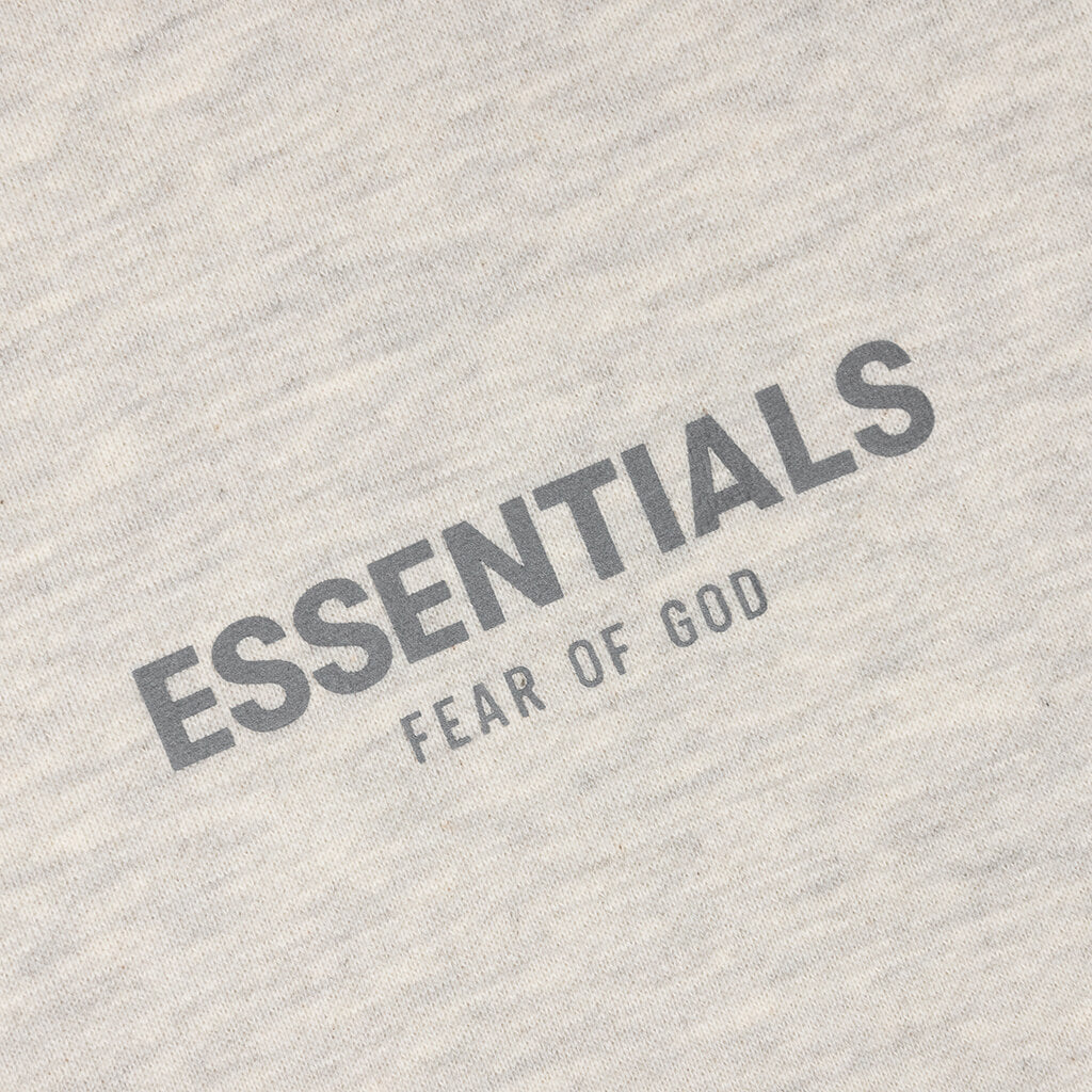 Essentials Pullover Crewneck - Light Heather Oatmeal