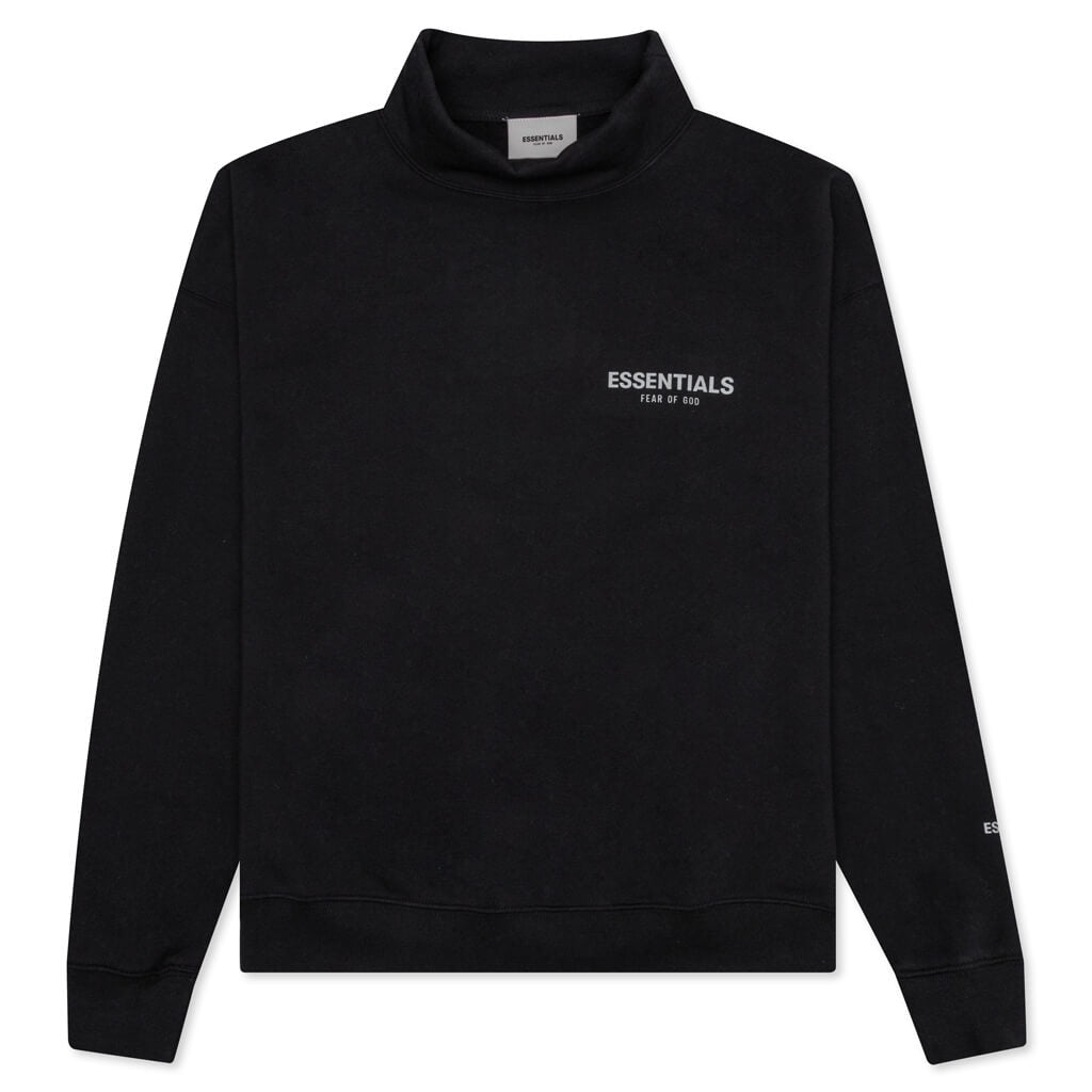 Essentials Pullover Mockneck - Stretch Limo