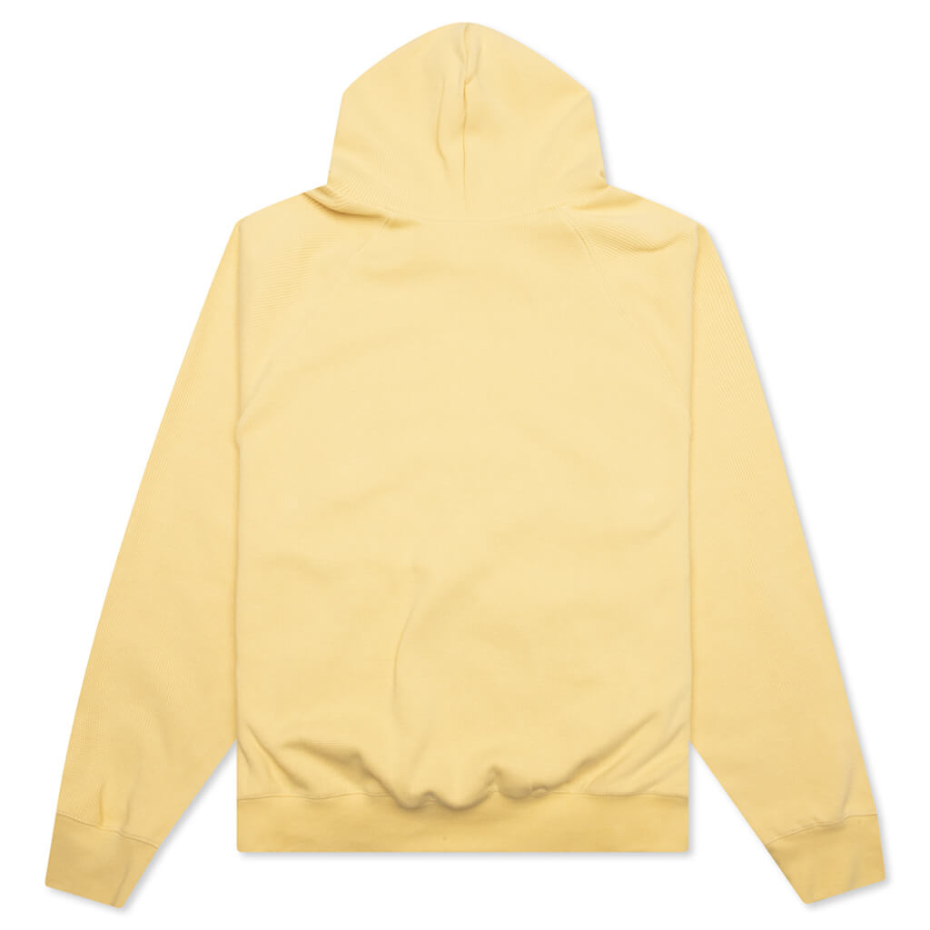 Waffle Raglan Hoodie - Light Tuscan