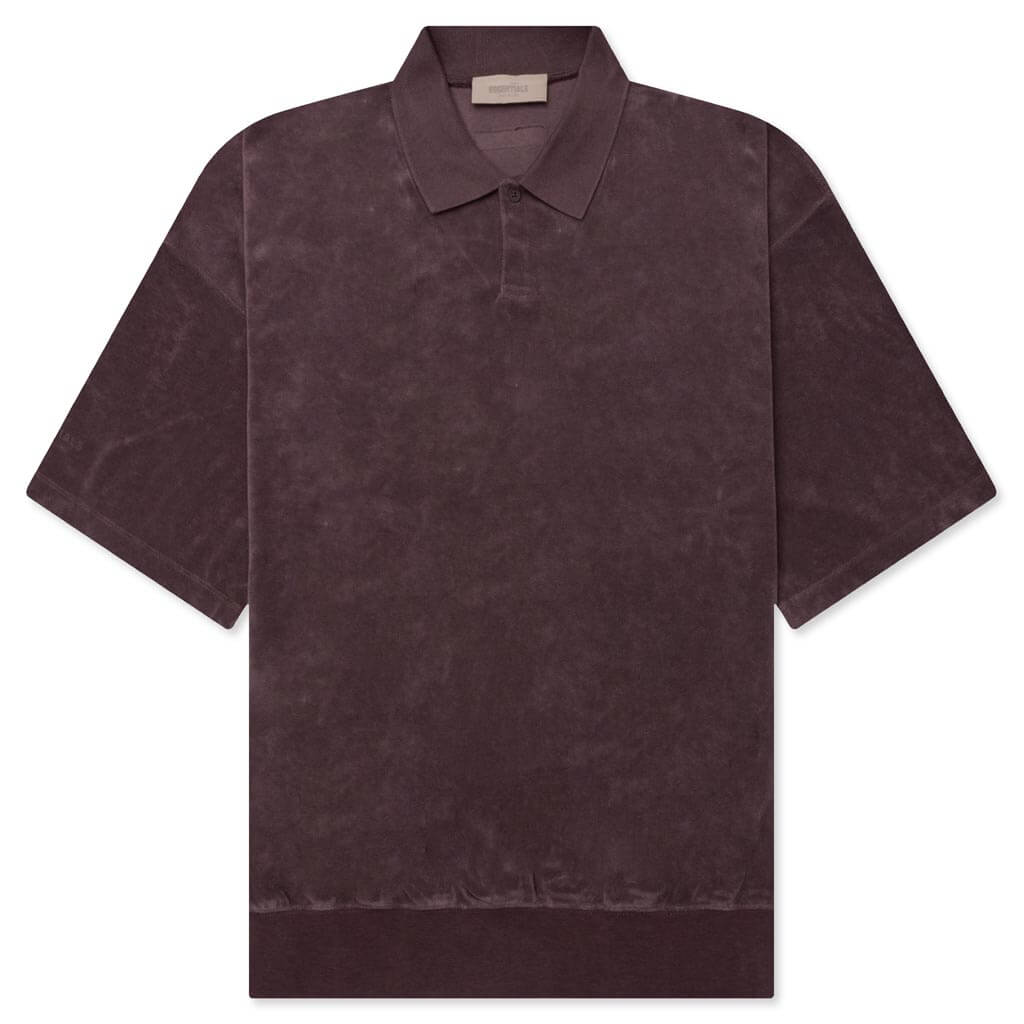 S/S Polo - Plum