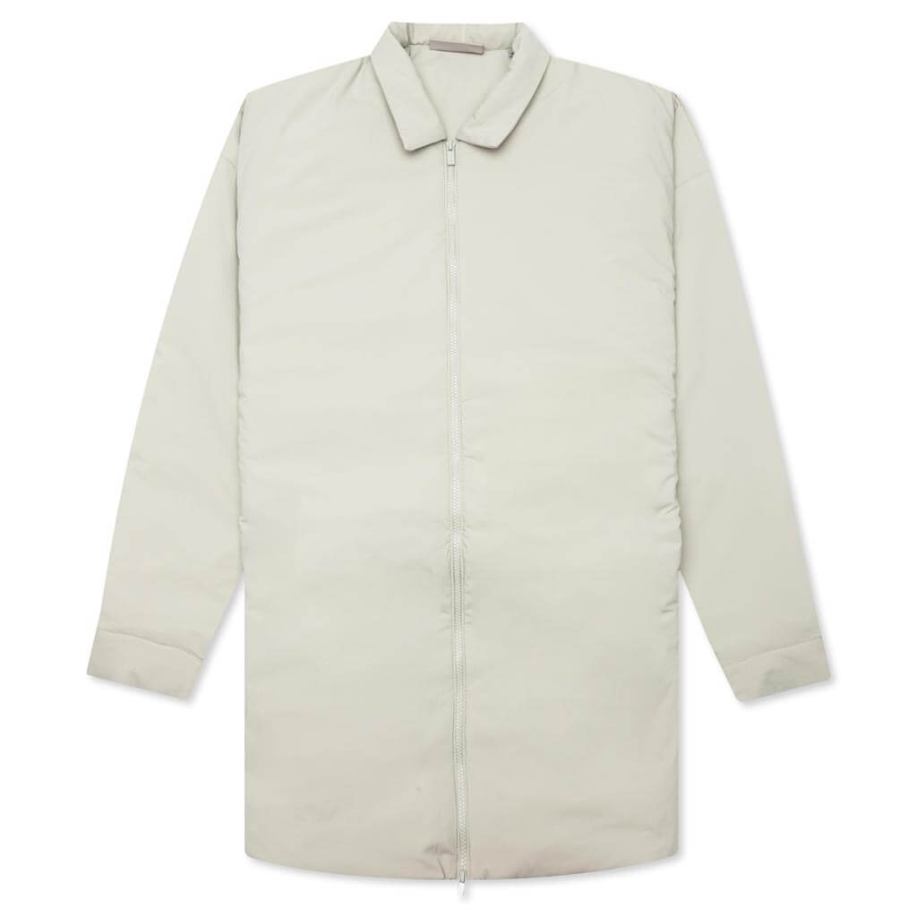 Nylon Filled Shirt Jacket - Seal