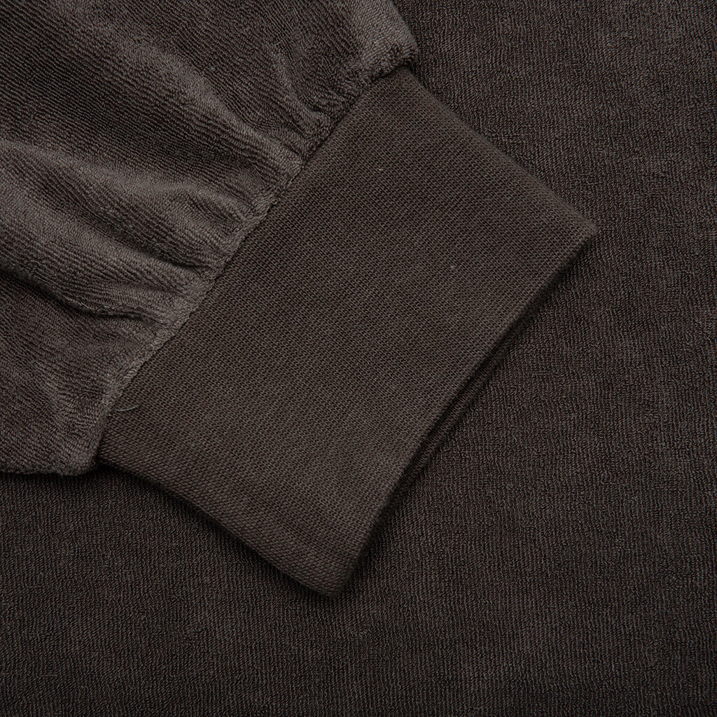 Women's 3/4 Mockneck - Off Black