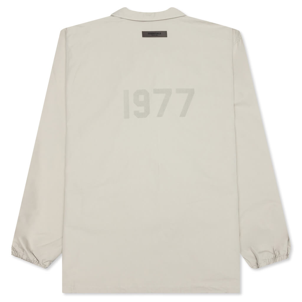 Essentials Lined Coaches Jacket - Smoke