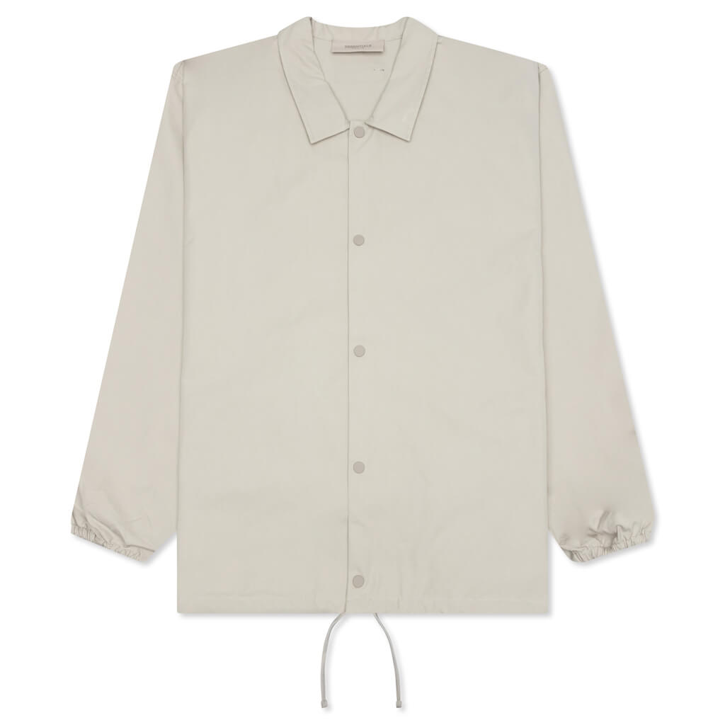 Essentials Lined Coaches Jacket - Smoke