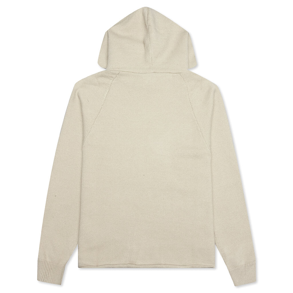 Essentials Kid's Big E Knit Hoodie - Wheat