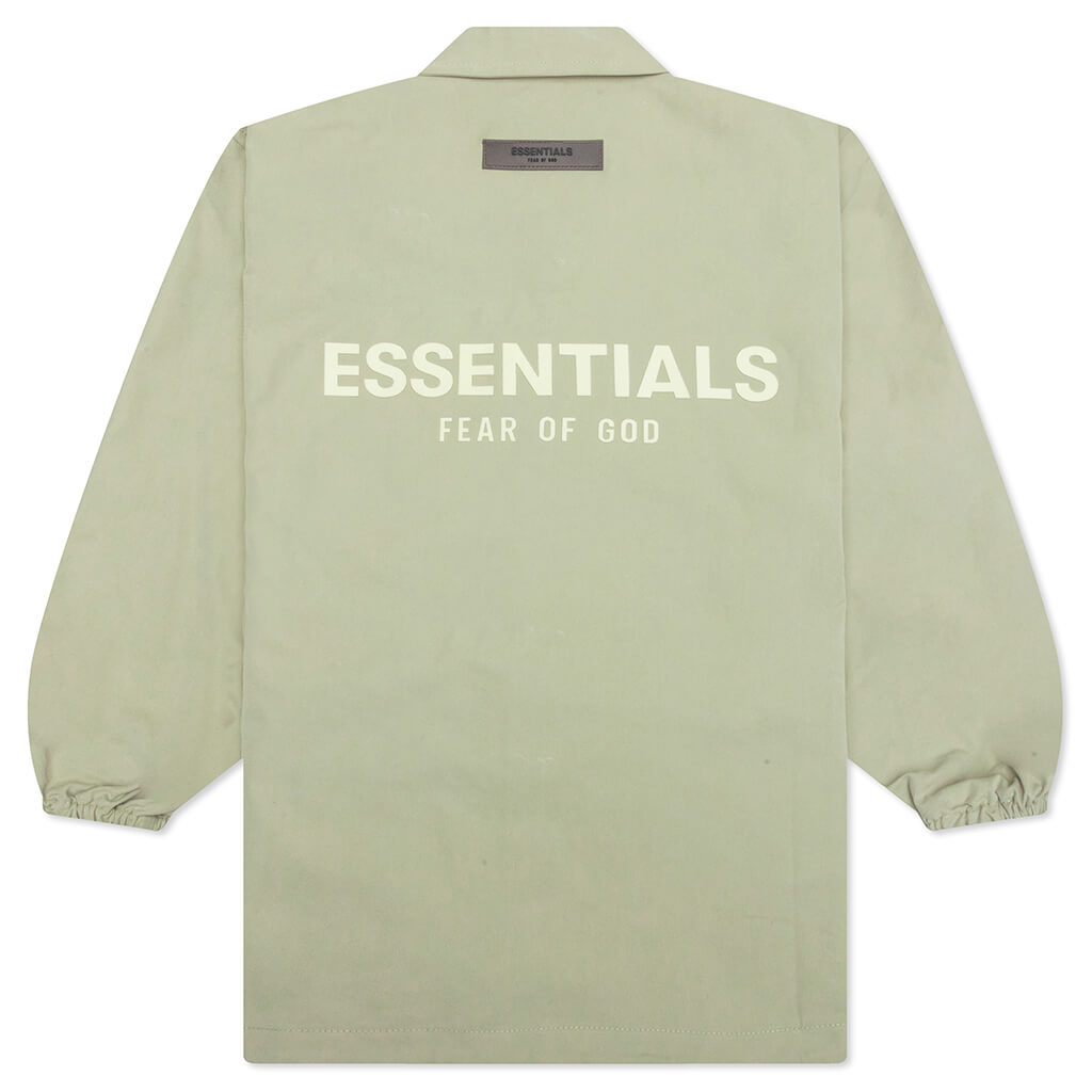 Essentials Kid's Coaches Jacket - Seafoam