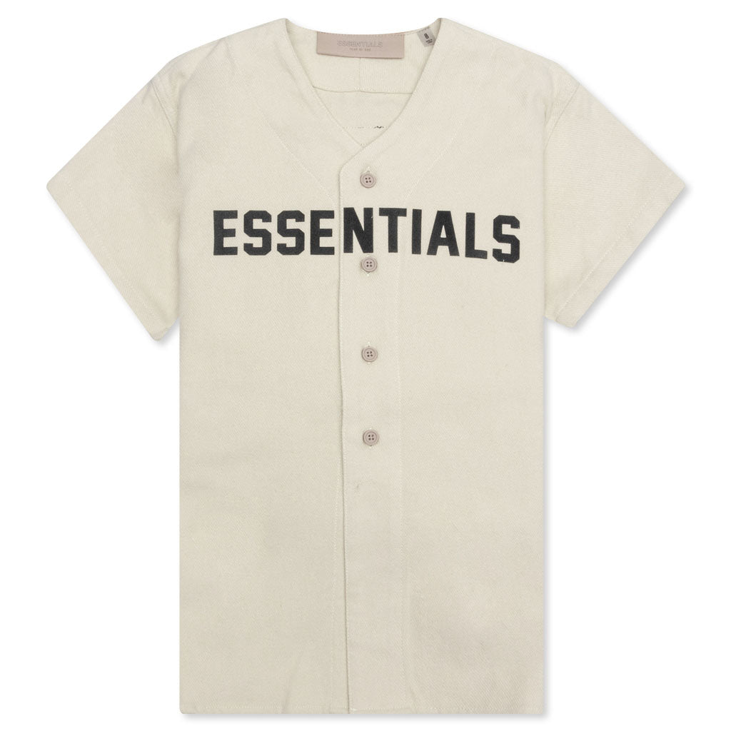Essentials Kid's Baseball Jersey - Wheat