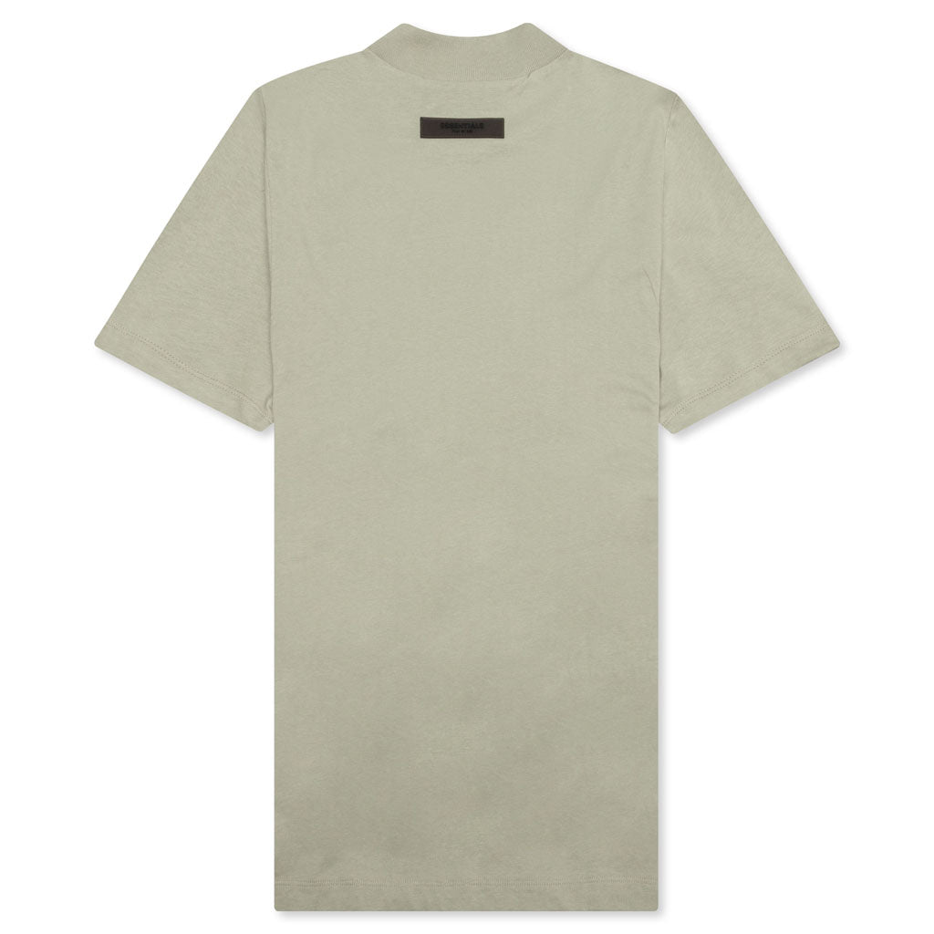 Essentials Kid's Big E Pocket Tee - Seafoam