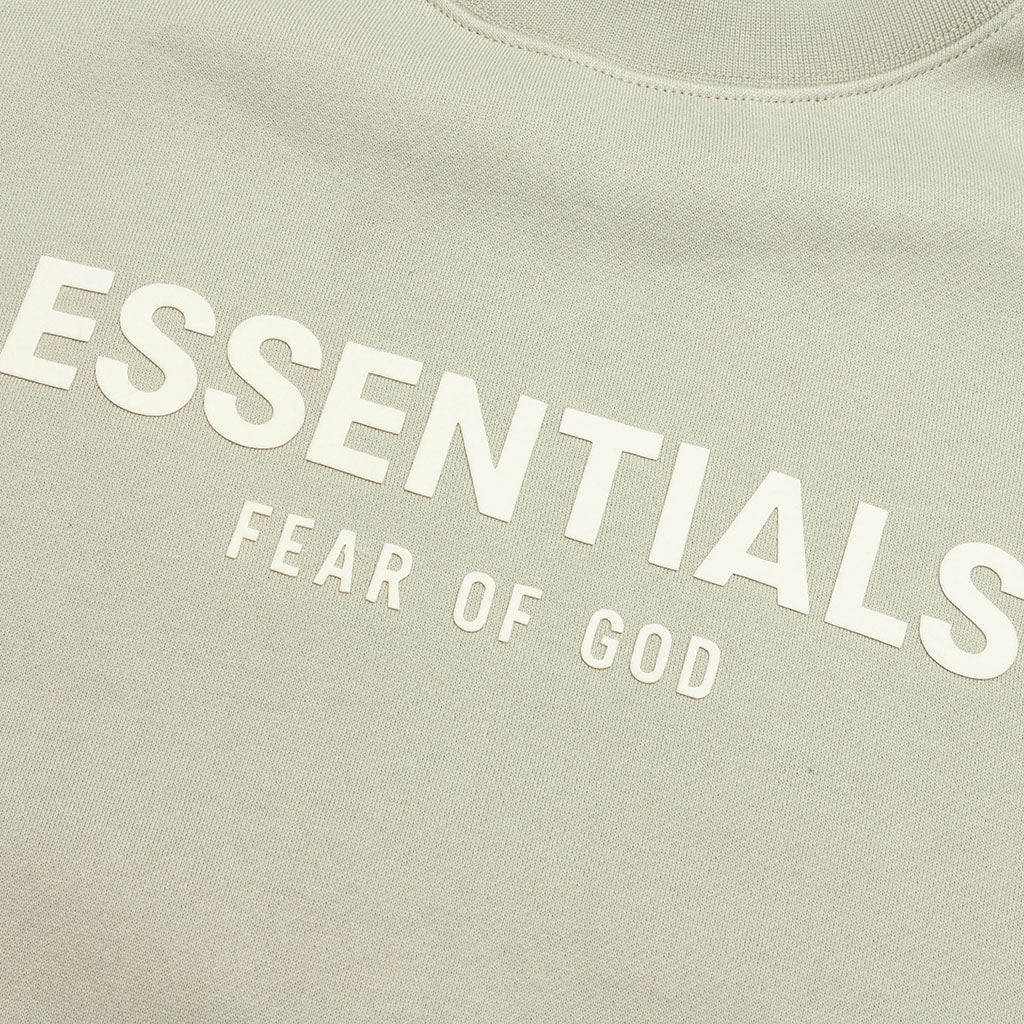 Essentials Kid's Crewneck - Seafoam