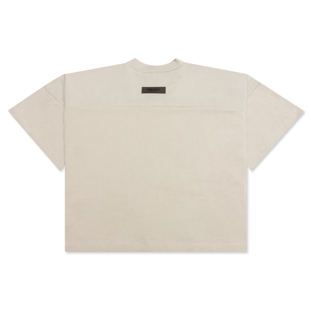 Essentials Kid's Football Tee - Wheat