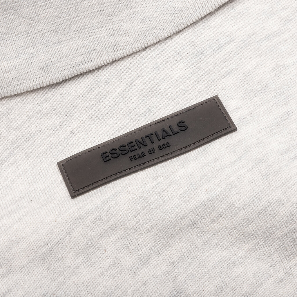 Kid's Core L/S Polo - Light Oatmeal