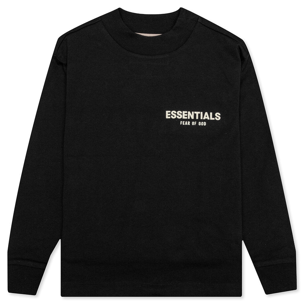 Essentials Kid's Core L/S Tee - Stretch Limo