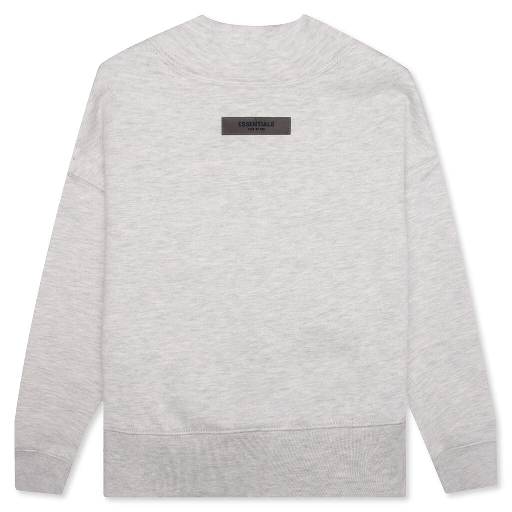 Kid's Core Mockneck - Light Oatmeal