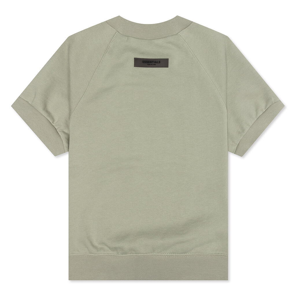 Essentials Kid's S/S Sweatshirt - Seafoam