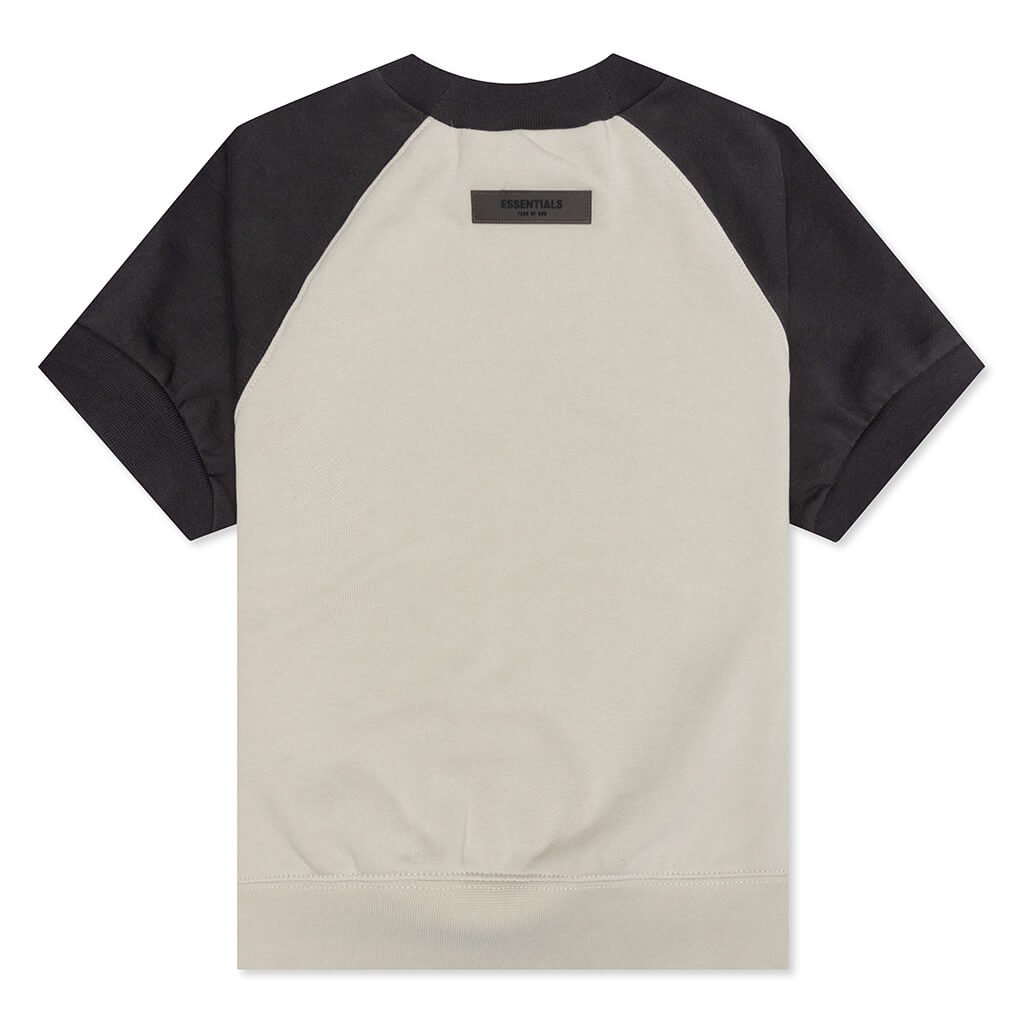 Essentials Kid's S/S Sweatshirt - Wheat