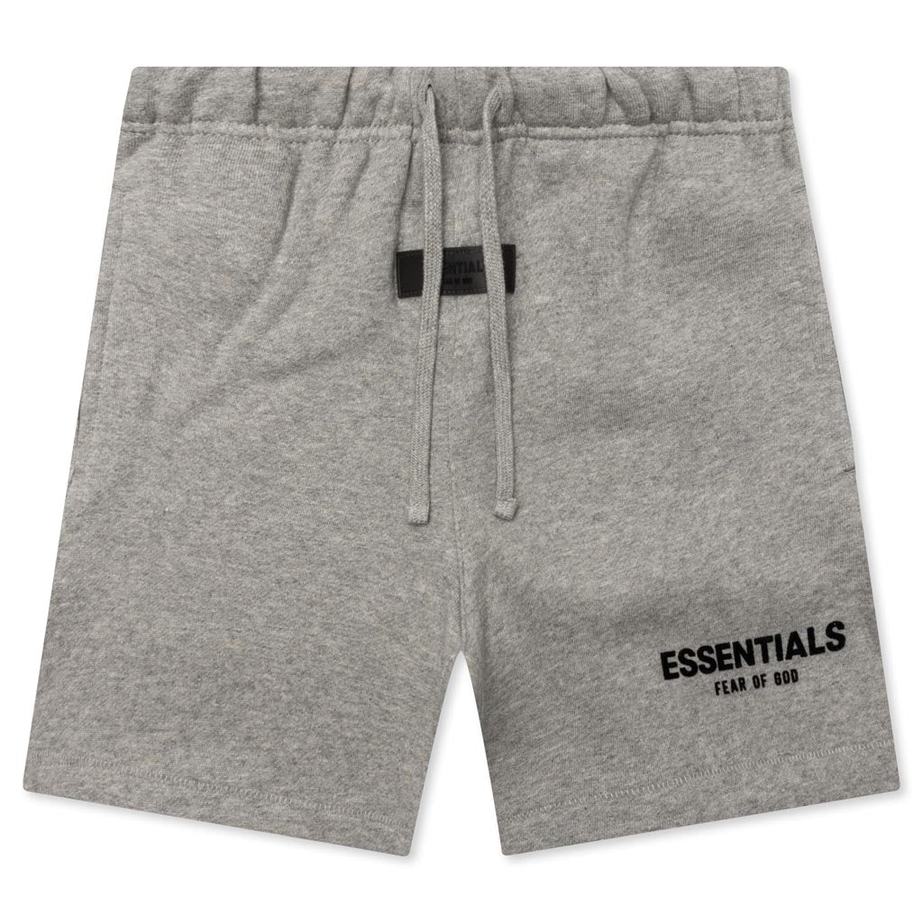 Kid's Core Sweatshort - Dark Oatmeal