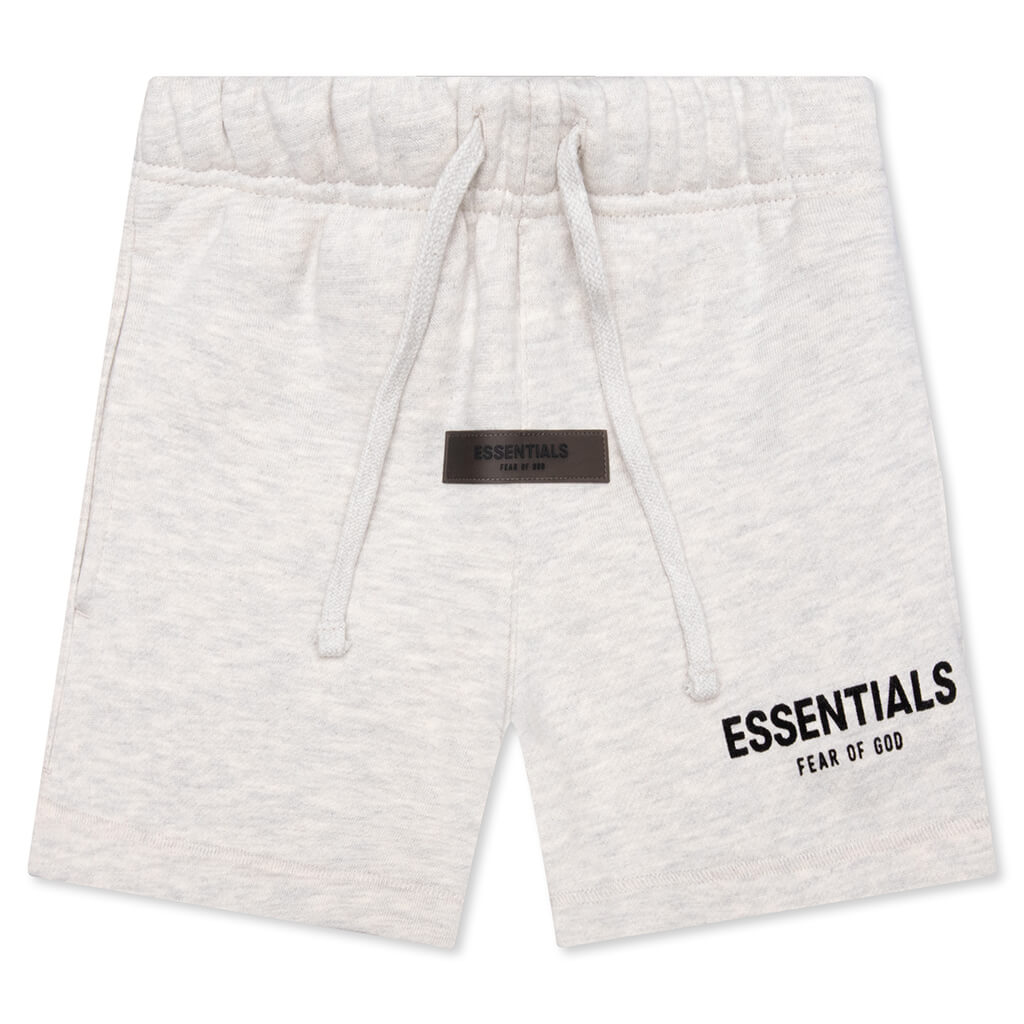 Essentials Kid's Core Sweatshort - Light Oatmeal