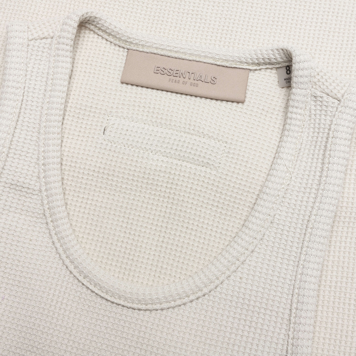 Essentials Kid's Waffle Tank - Wheat