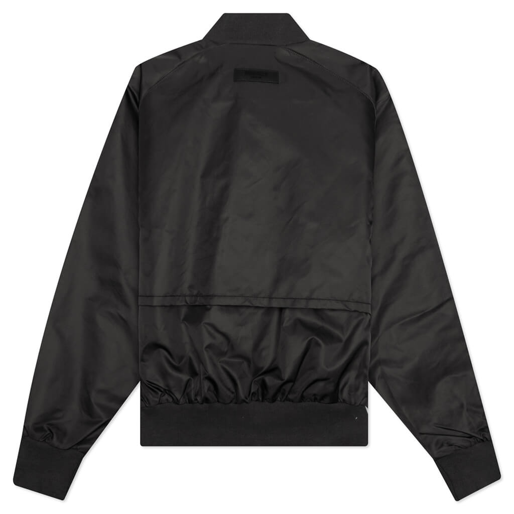 Essentials Kid's Baseball Jacket - Iron