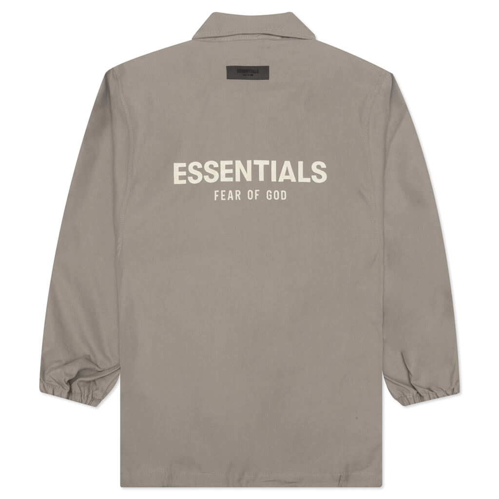 Essentials Kid's Coaches Jacket - Desert Taupe