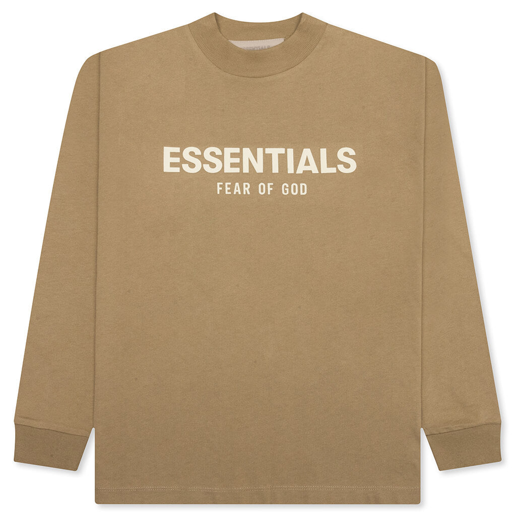 Essentials Kid's L/S Tee - Oak