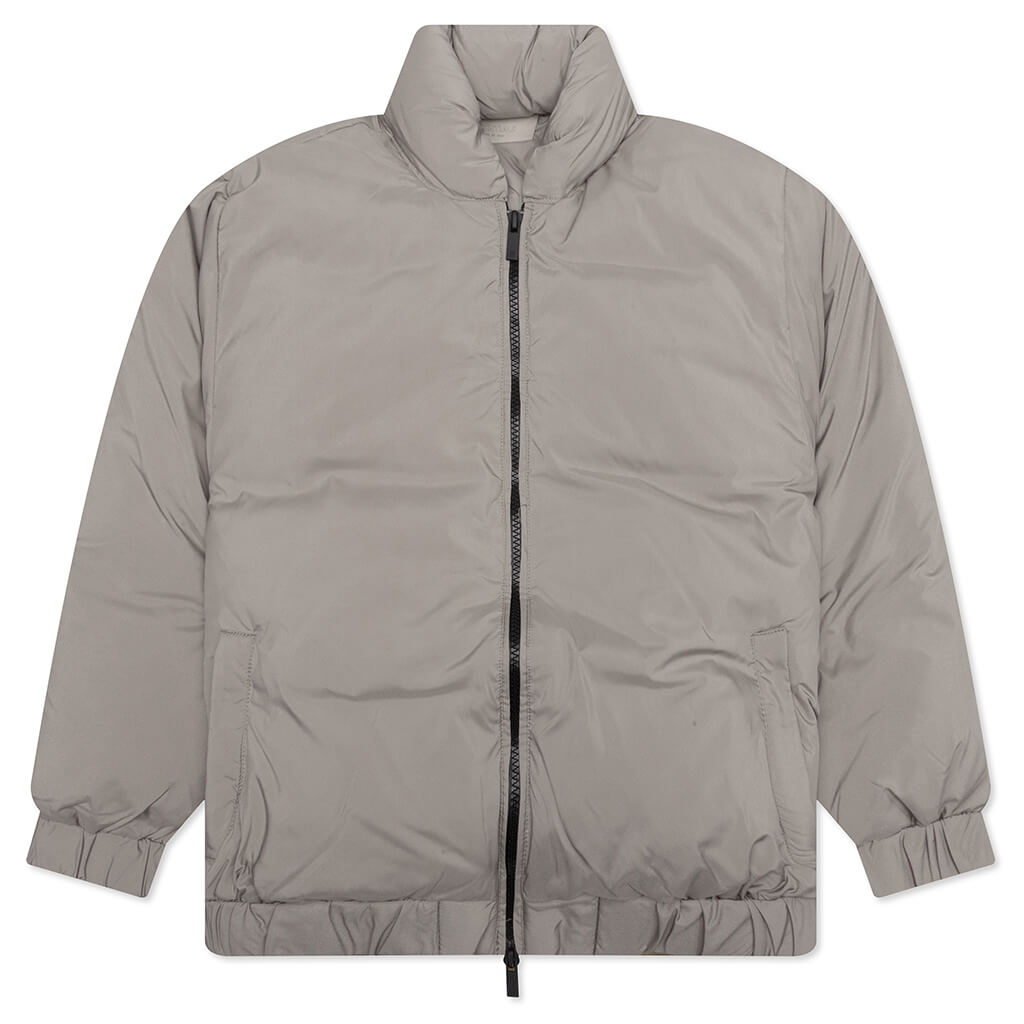 Essentials Kid's Puffer Jacket - Desert Taupe