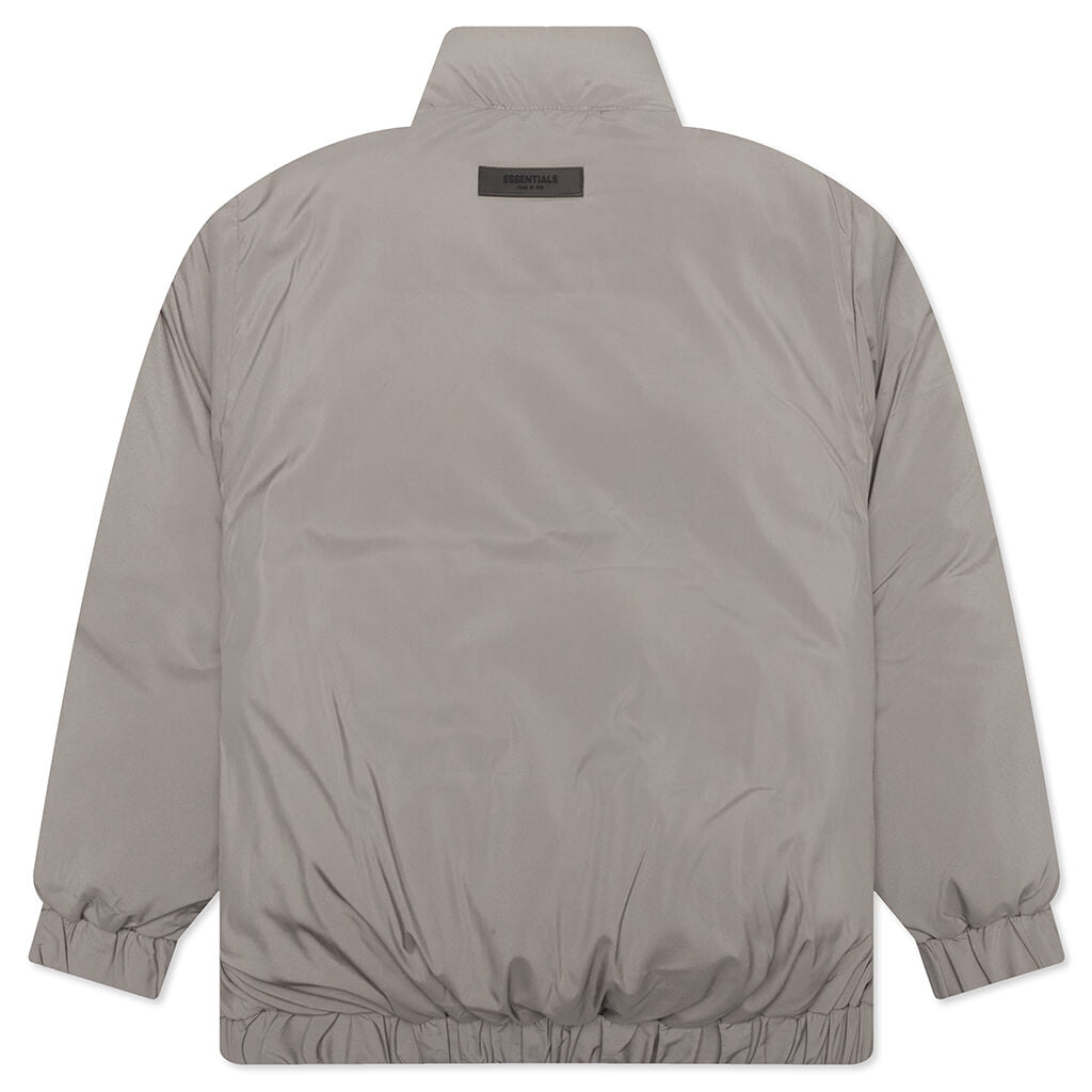 Essentials Kid's Puffer Jacket - Desert Taupe