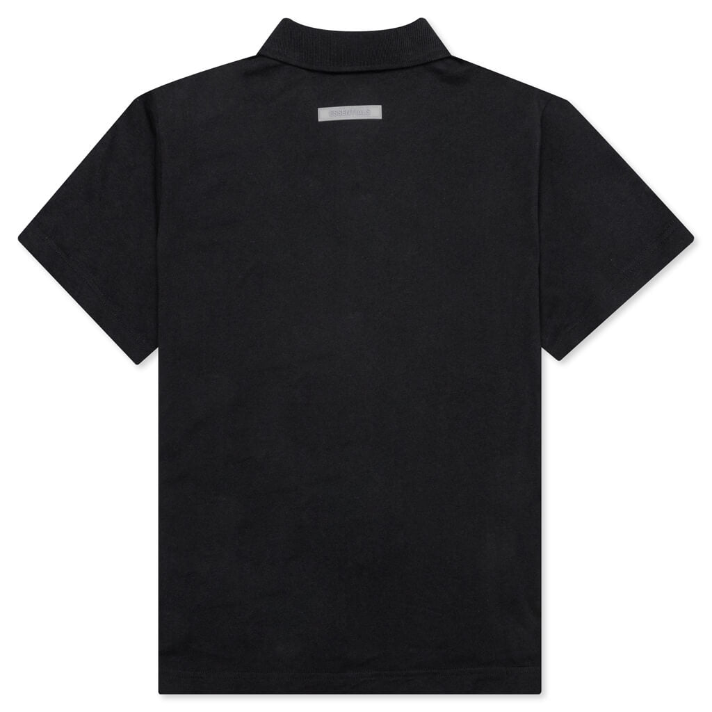 Essentials Kid's S/S Polo - Stretch Limo