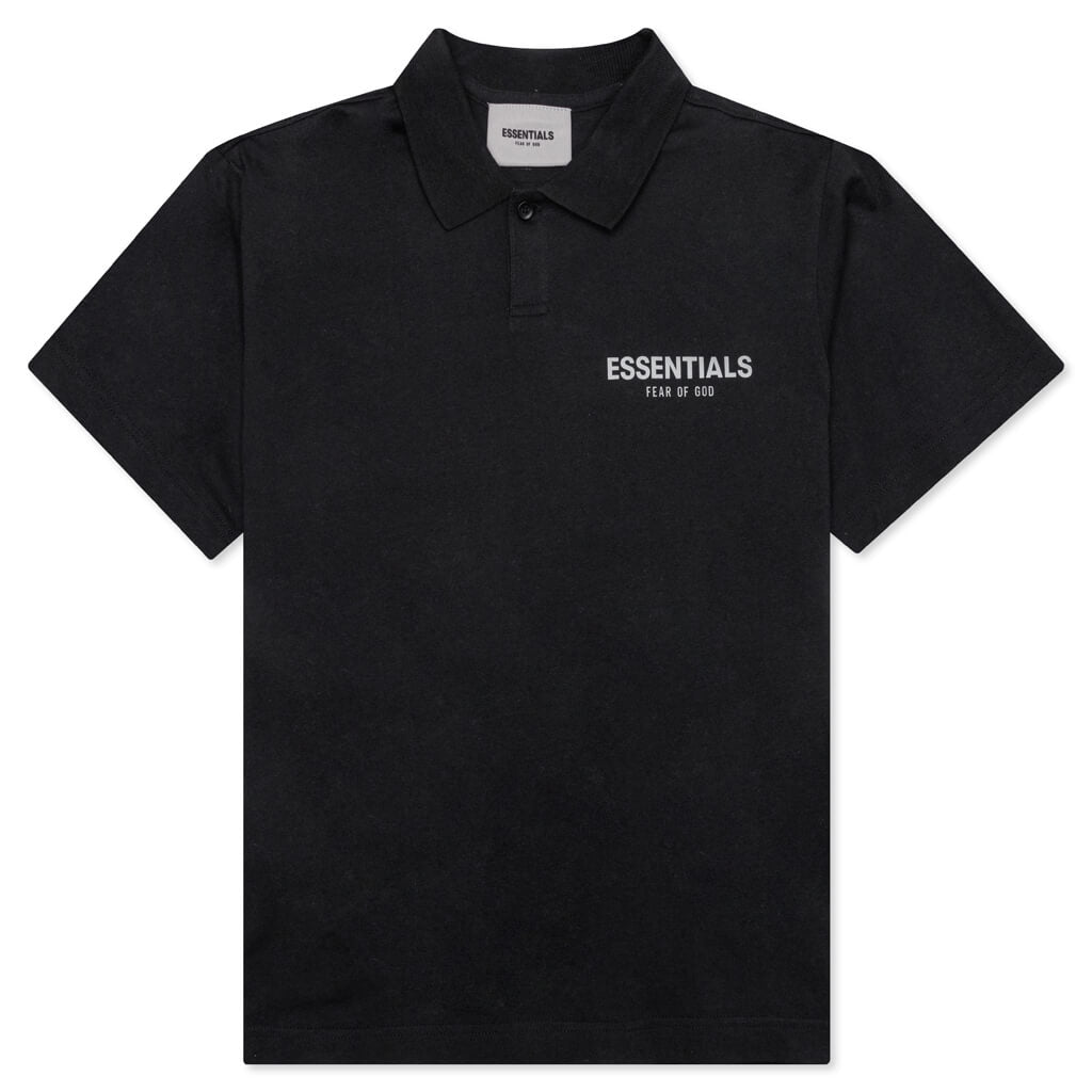 Essentials Kid's S/S Polo - Stretch Limo