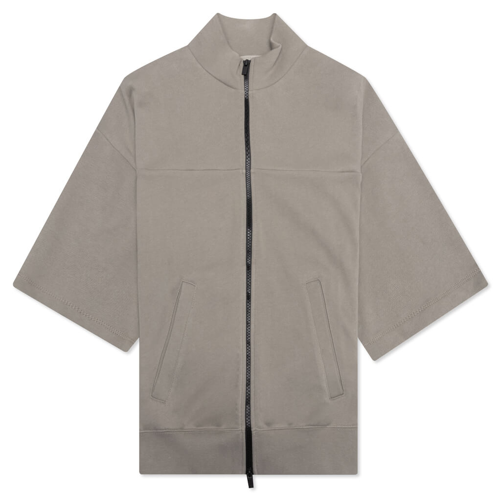Essentials Kid's S/S Full Zip Jacket - Desert Taupe