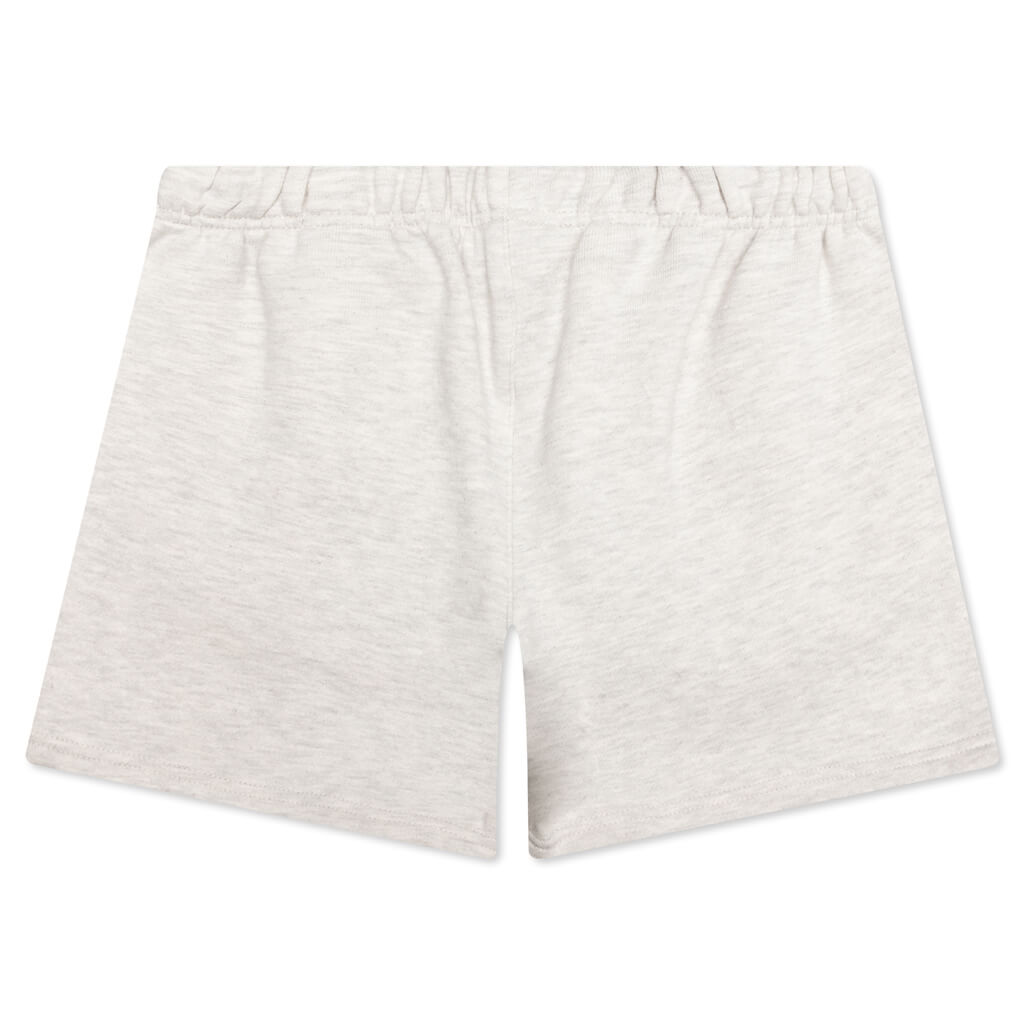 Essentials Kid's Sweatshort - Light Heather Oatmeal