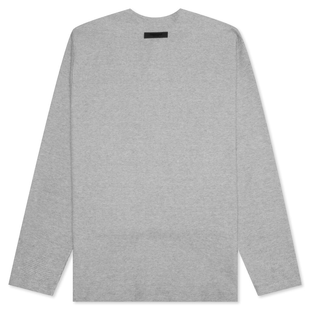 Essentials Henley Thermal Set - Dark Oatmeal