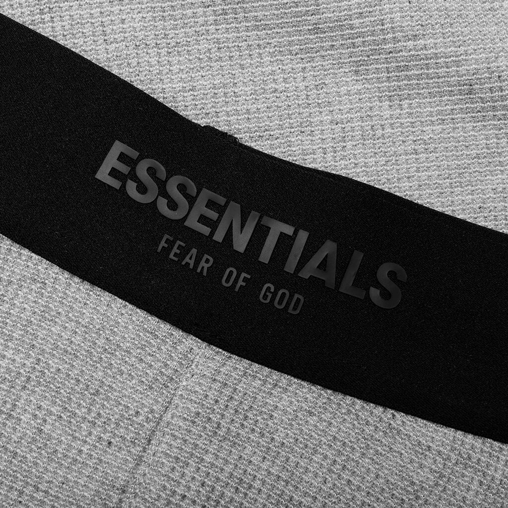 Essentials Henley Thermal Set - Dark Oatmeal