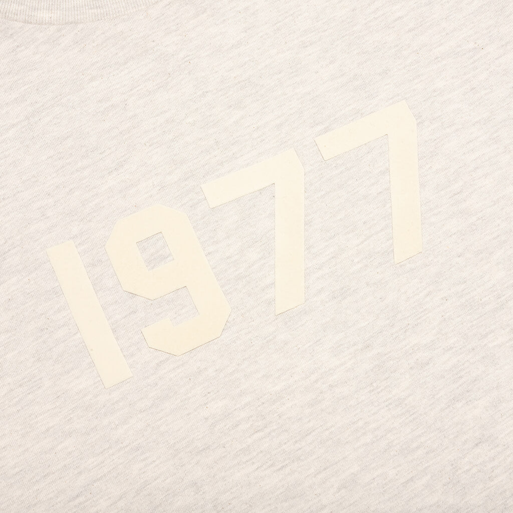 Essentials L/S Tee - Light Oatmeal