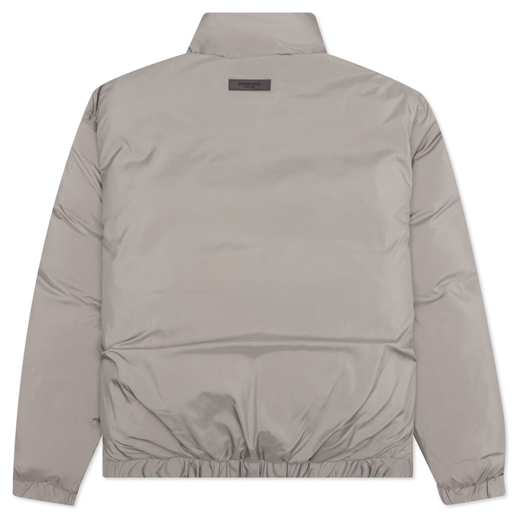 Essentials Quilted Pullover - Desert Taupe