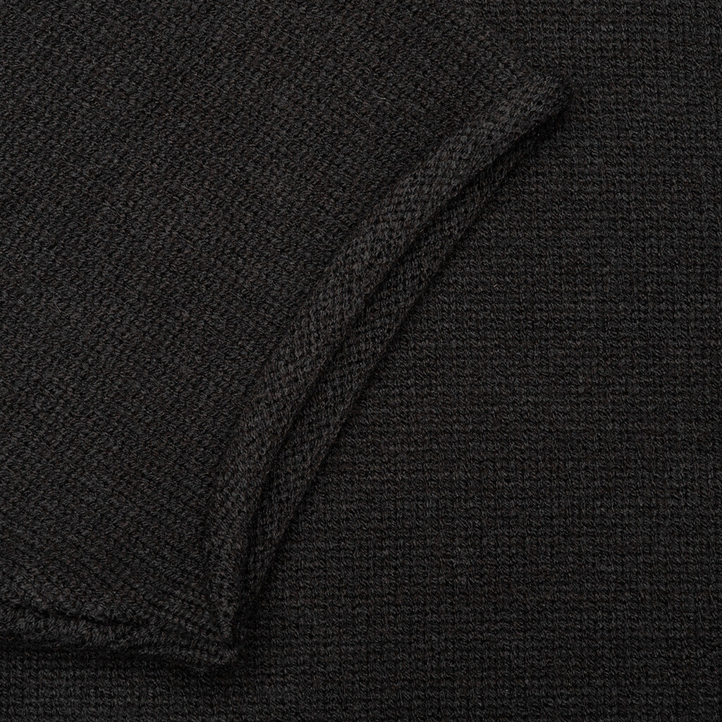 Essentials Raw Edge Sweater - Iron
