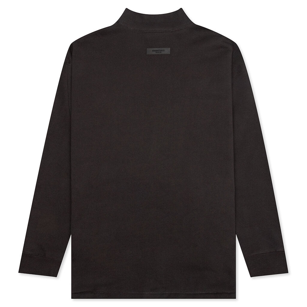 Essentials Relaxed Mockneck - Iron