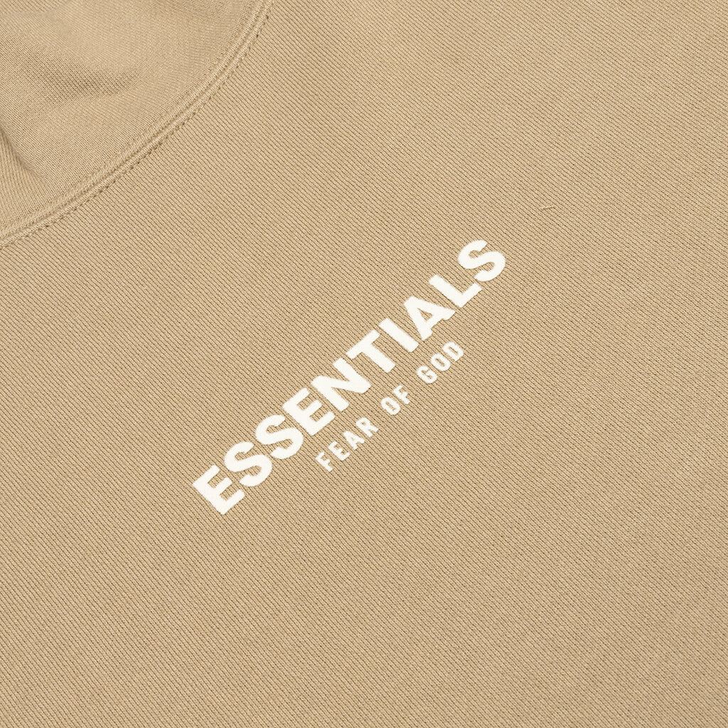 Essentials Relaxed Mockneck - Oak