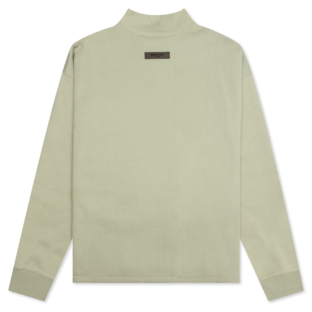 Essentials Relaxed Mockneck - Seafoam