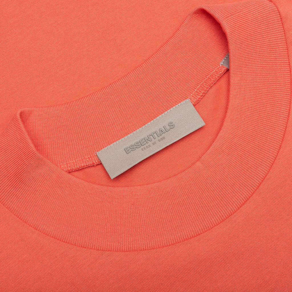 Fear Of God Essentials S/S Tee - Coral