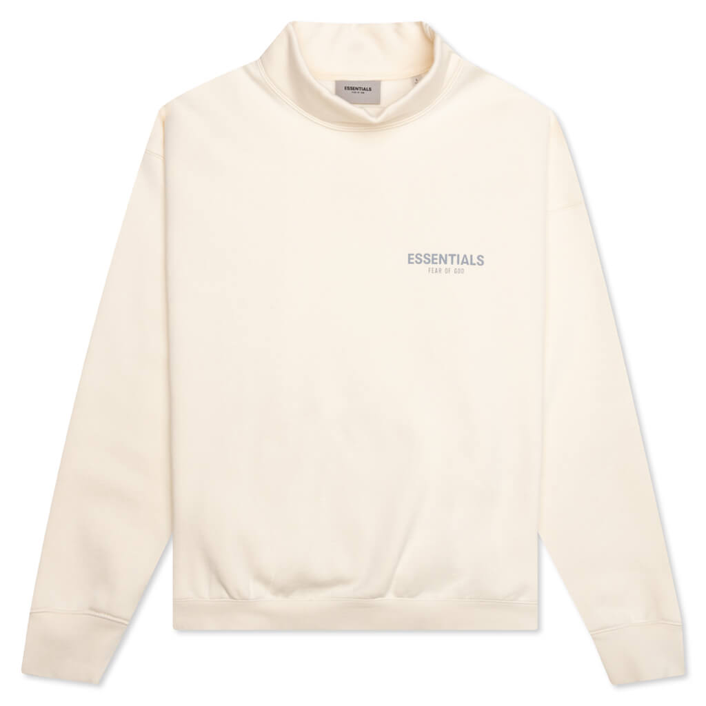 Essentials Pullover Mockneck - Cream
