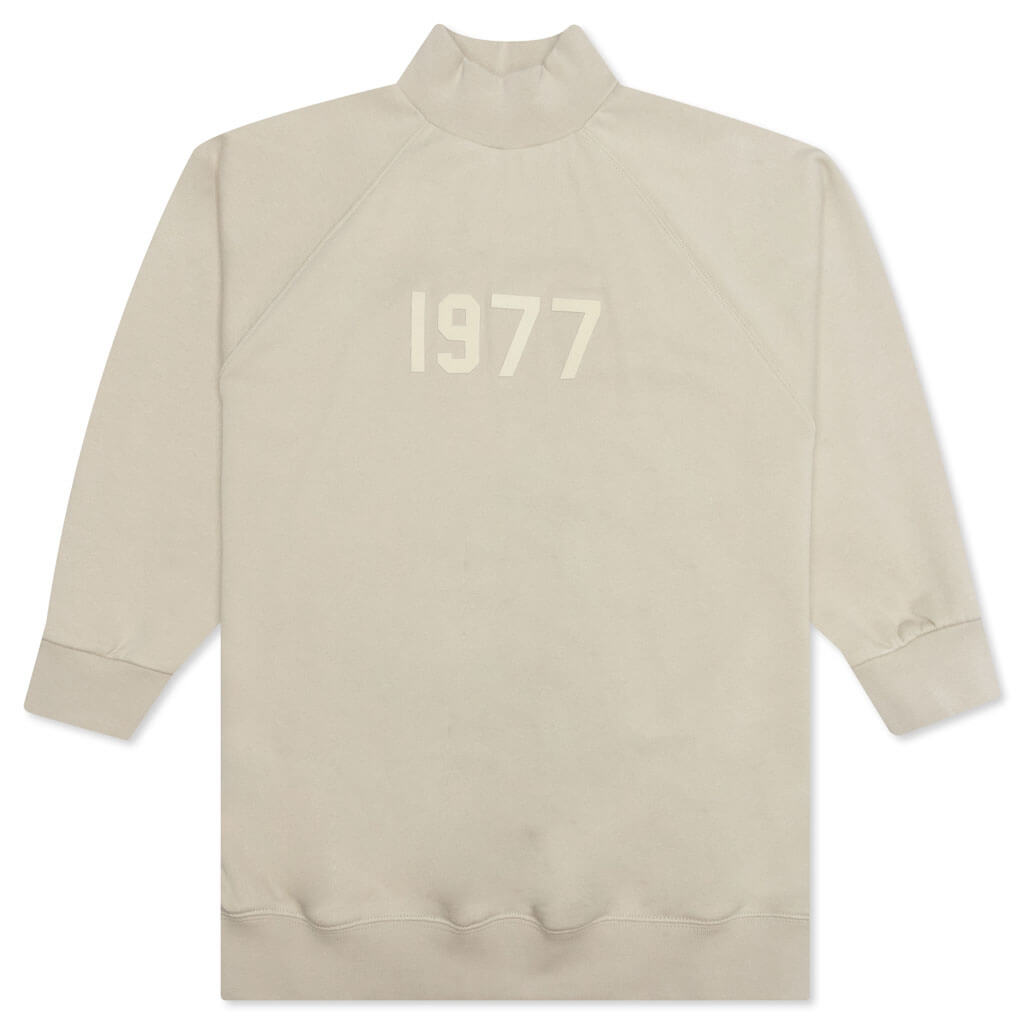 Essentials Women's 3/4 Sleeve Mockneck - Wheat